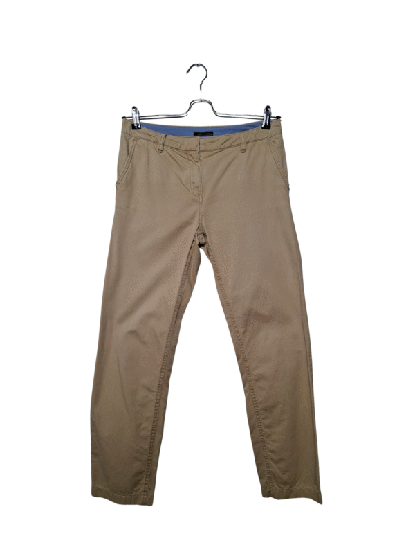 Kreminės spalvos kelnės, M