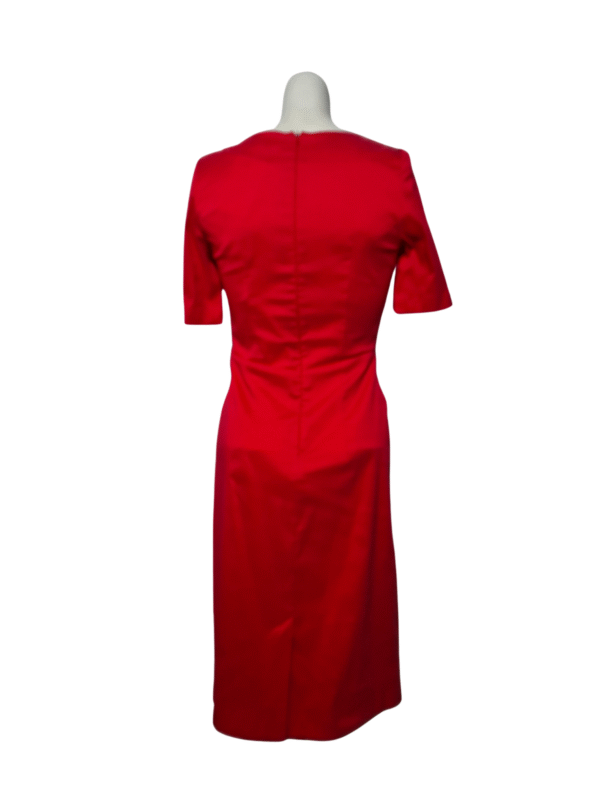 Raudona elegantiška suknelė, M