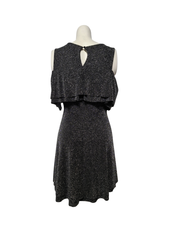 Juoda blizgi suknelė, XS