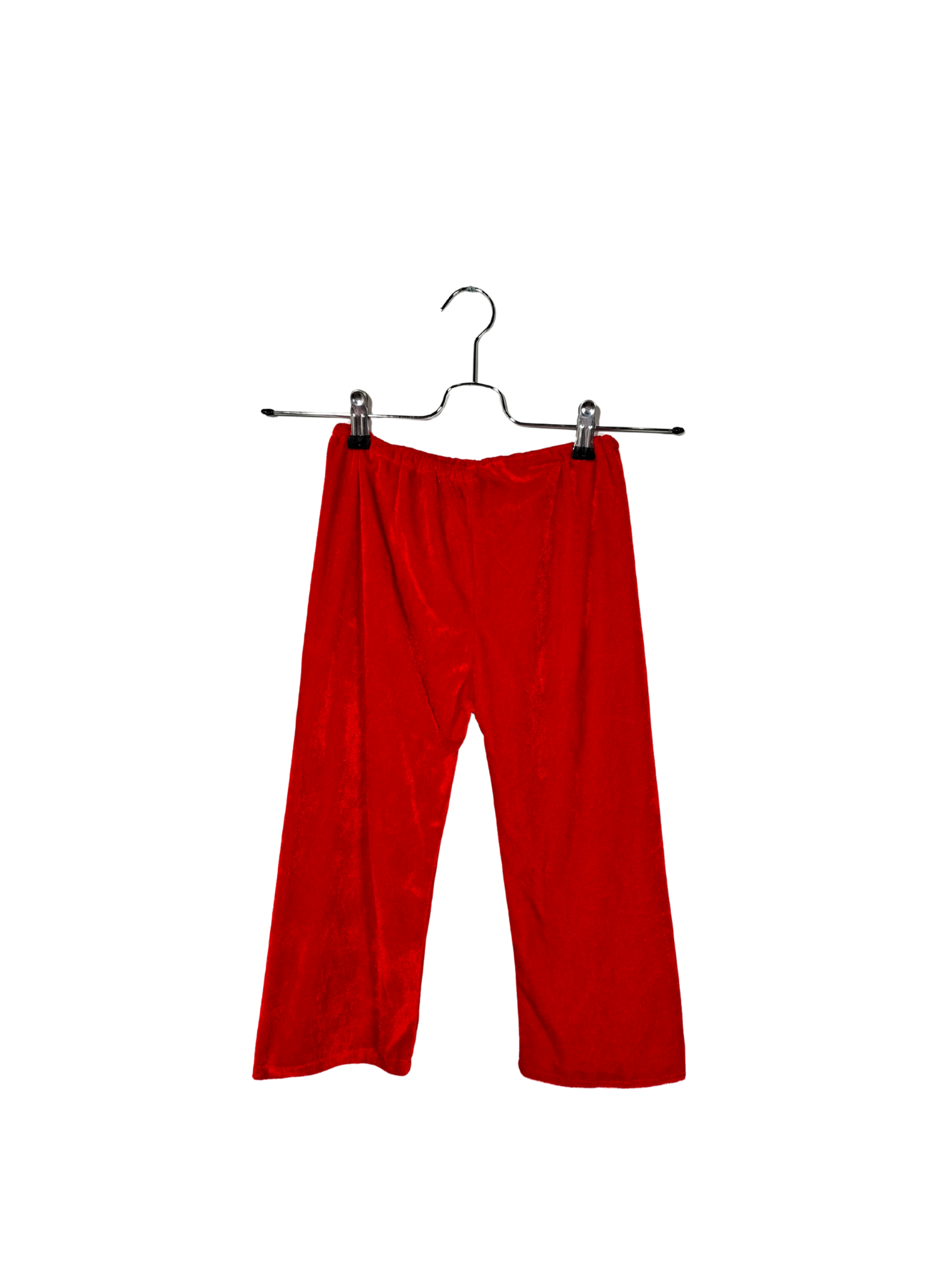 Raudonos vaikiškos kelnės, 7-9m.