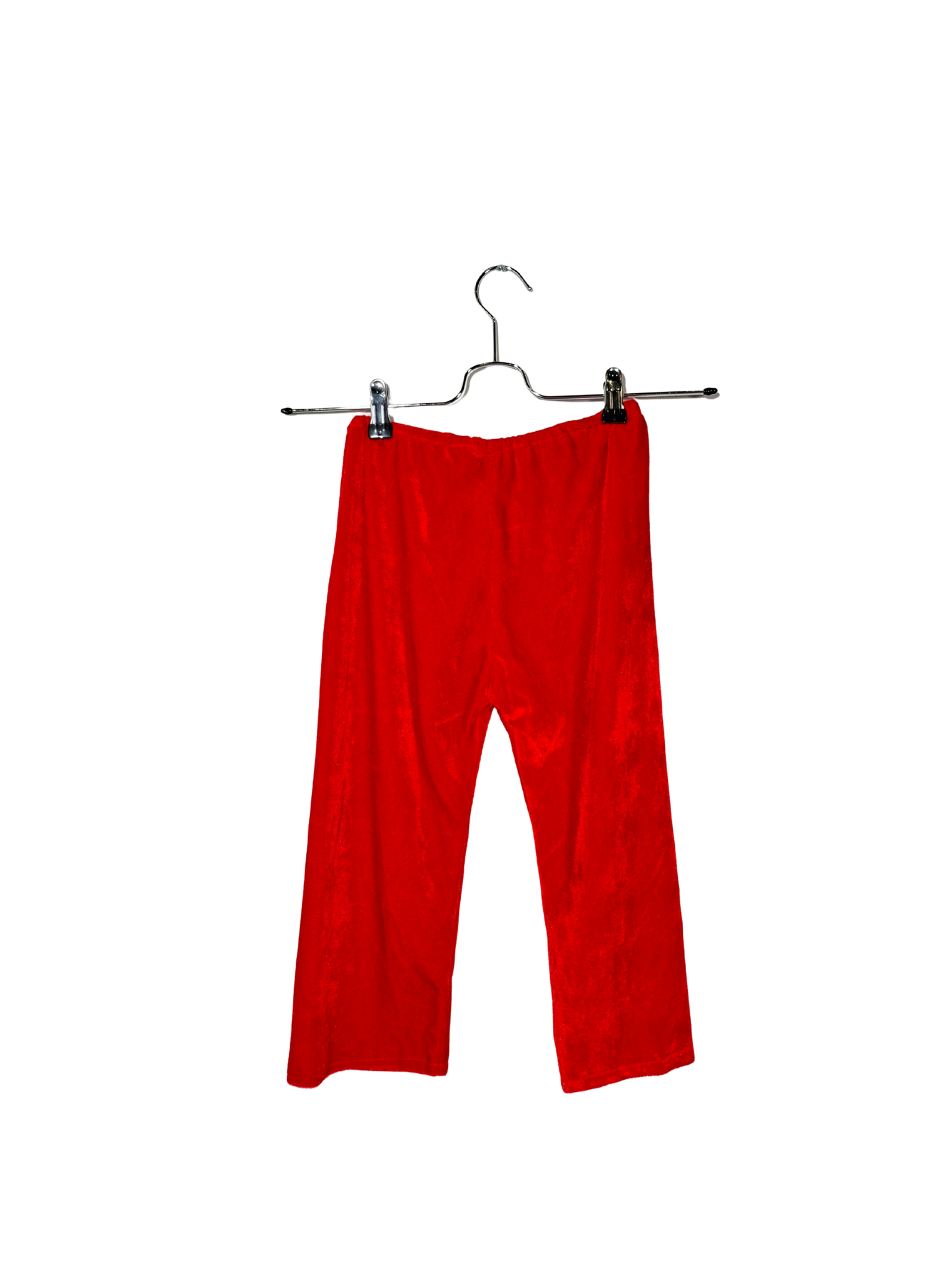 Raudonos vaikiškos kelnės, 7-9m.