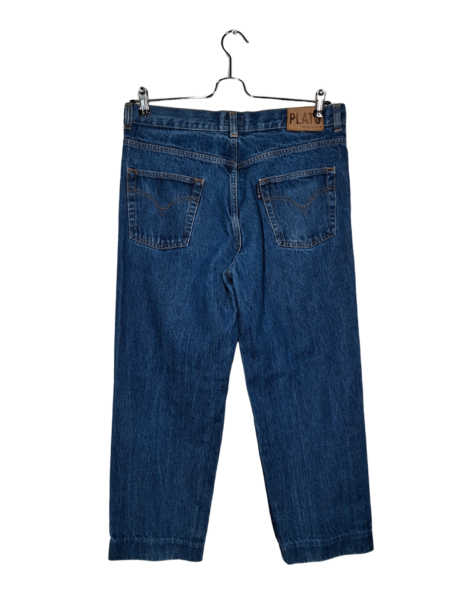 Mėlyni PLATO džinsai, L