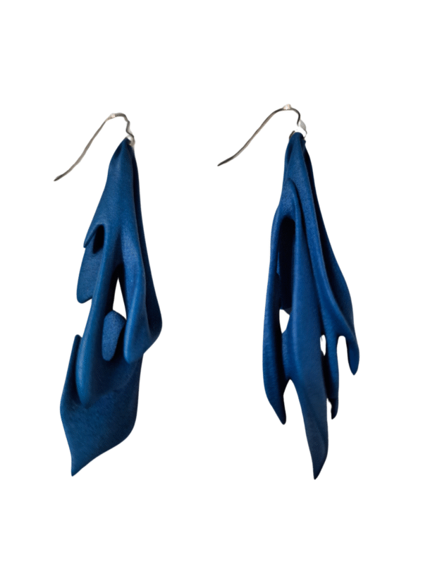 Mėlyni LAVA auskarai