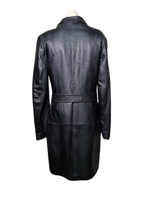 Juoda odinė striukė, 2XL