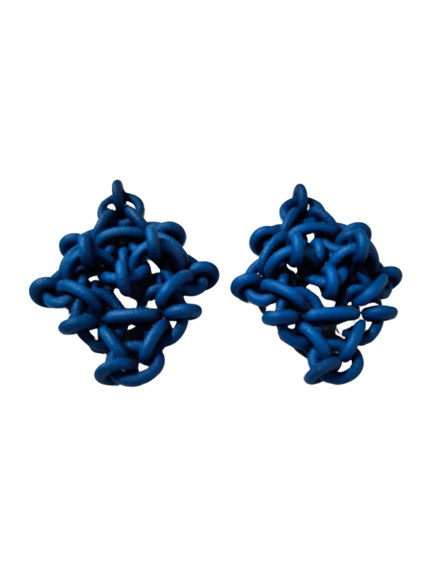 Mėlyni RAJA auskarai