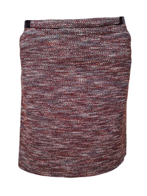 Rudas raštuotas sijonas, M