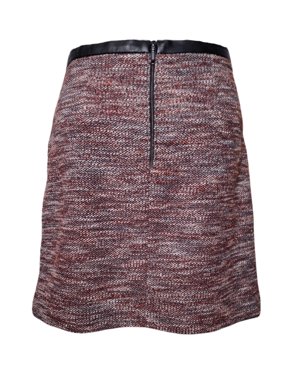 Rudas raštuotas sijonas, M