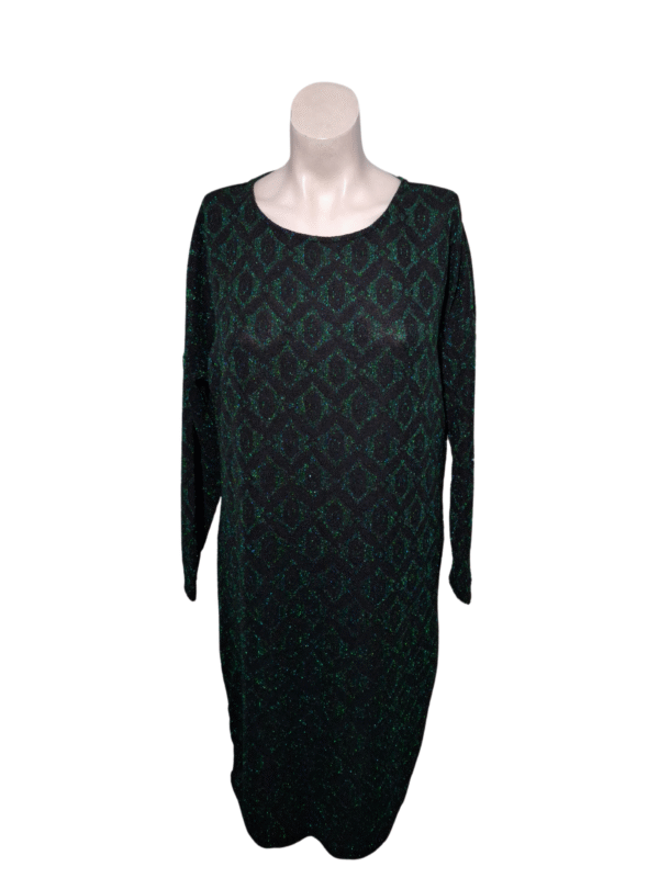 Žaliai juoda suknelė, XS