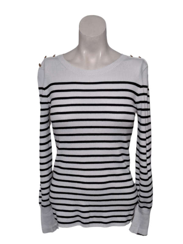 Dryžuotas megztinis, XS