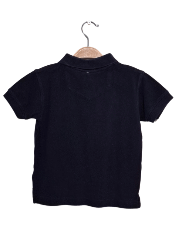 Tamsiai mėlyni vaikiški polo marškinėliai, 4-5 m.