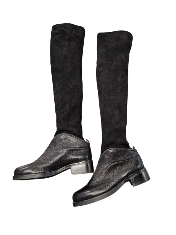 Juodi ilgaauliai batai, 38 dydis