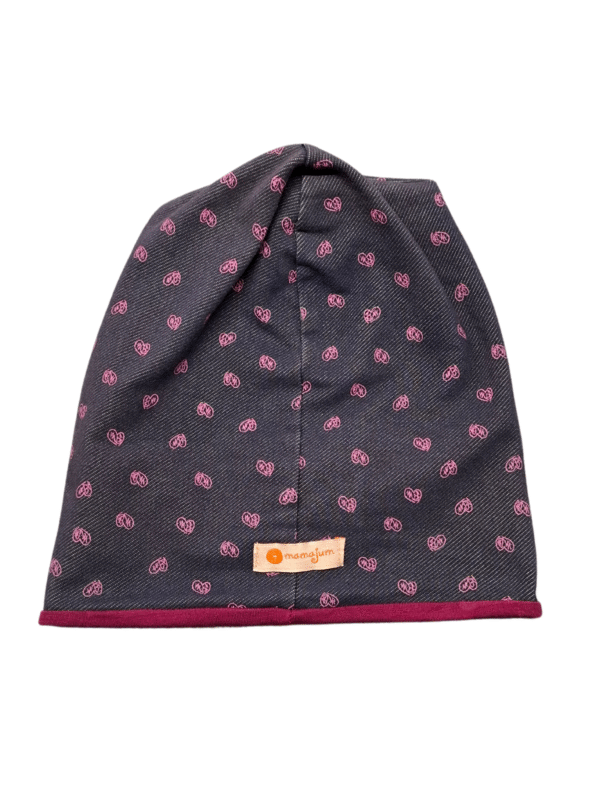 Violetinė vaikiška kepurė