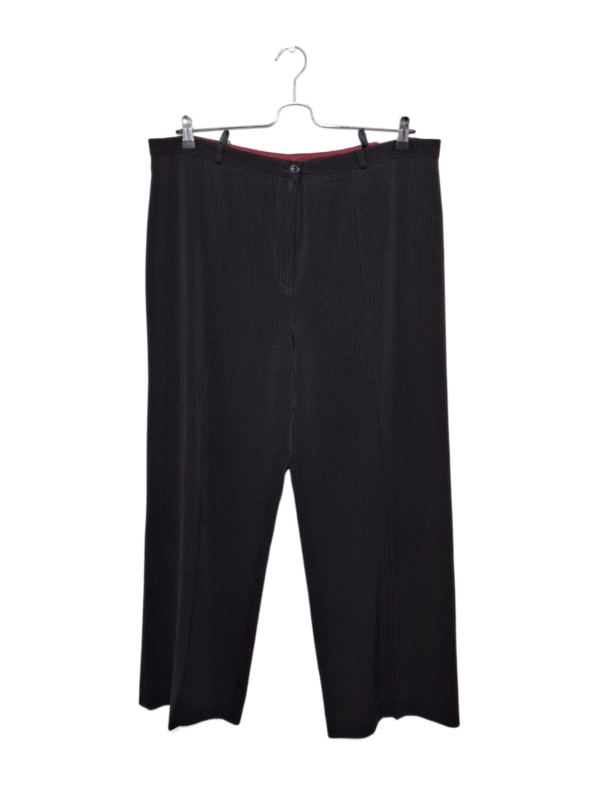 Juodos dryžuotos kelnės, 3XL