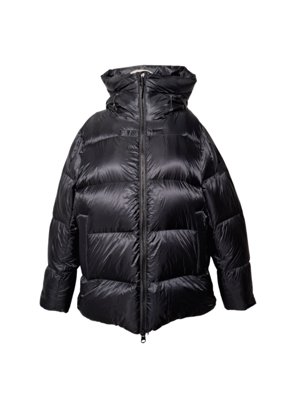 Juoda pūkinė AUDIMAS/ Retold by TEXTALE striukė, NAUJA, XXL