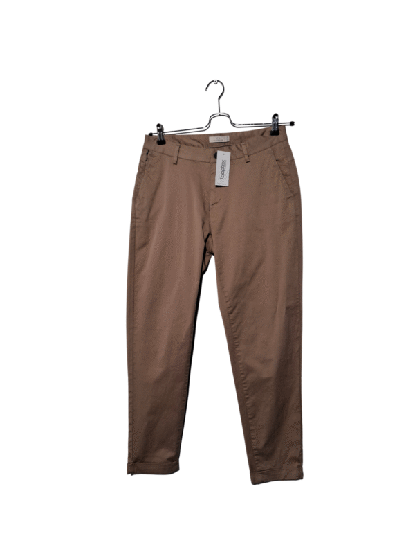 Smėlio spalvos AUDIMAS/ Retold by TEXTALE kelnės, XL