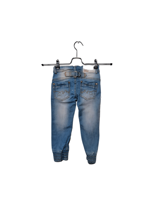 Šviesiai mėlyni vaikiški džinsai, 98 cm