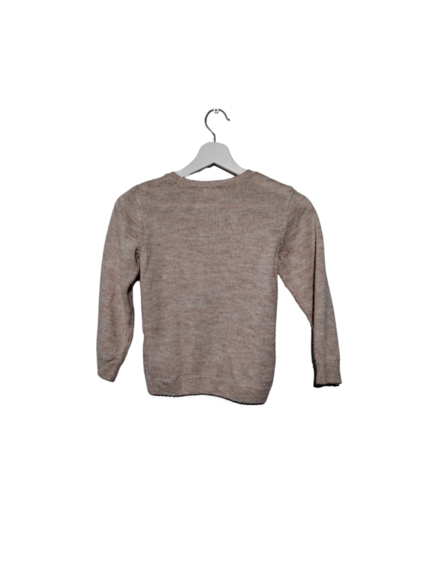 Kreminis vaikiškas megztinis, 6-7 m.