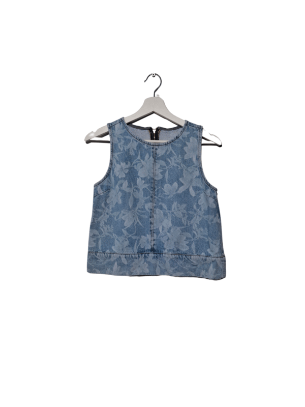 Šviesiai mėlyna džinsinė liemenė, S/M