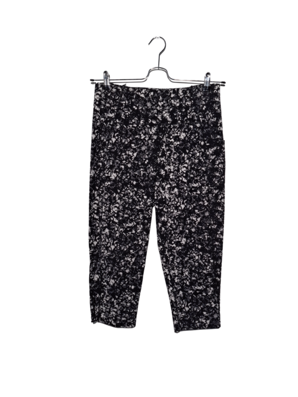 Juodos raštuotos sportinės tamprės, XL