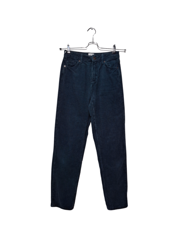 Žalios velvetinės kelnės, XS