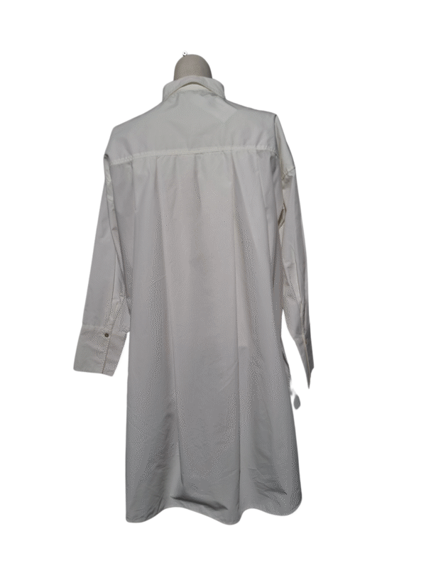 Balti MASSIMO DUTTI marškiniai, M-L