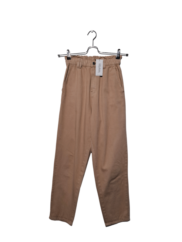 Kreminės spalvos džinsai, XS