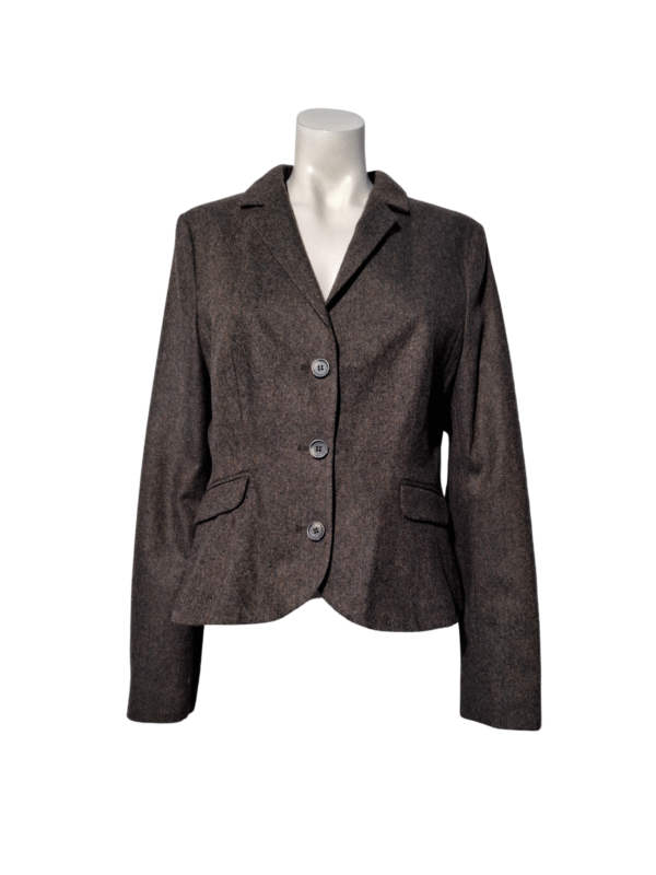 Rudas vilnonis SISTERS švarkas, NAUJAS, L