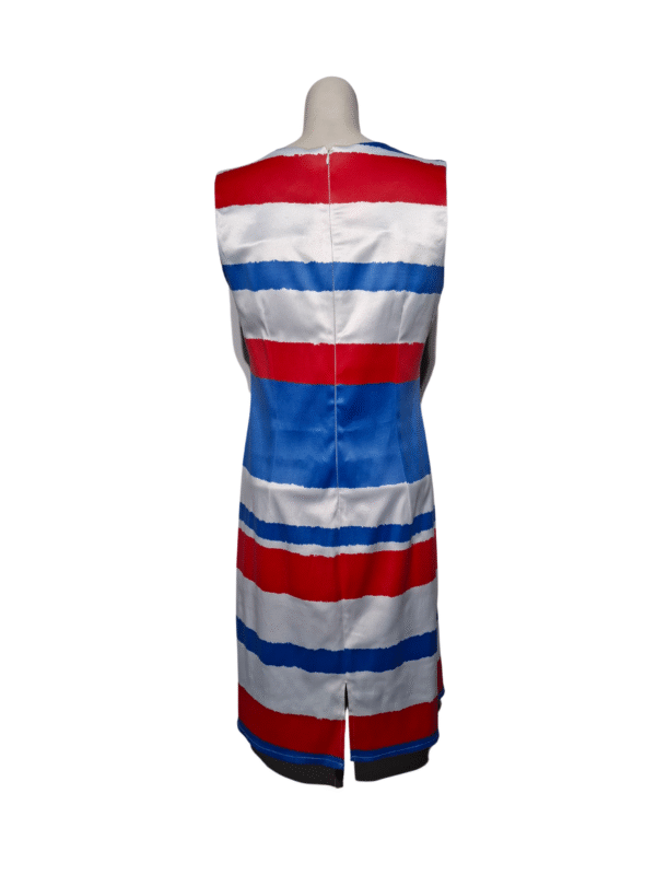 Įvairiaspalvė dryžuota KRYSTYNA suknelė, L