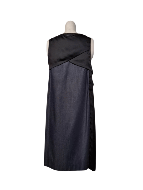 Džinsinė klostuota suknelė, XL