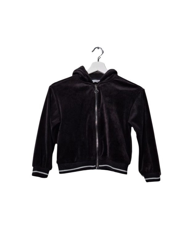 Juodas vaikiškas COCODRILLO užsegamas džemperis, 122 cm