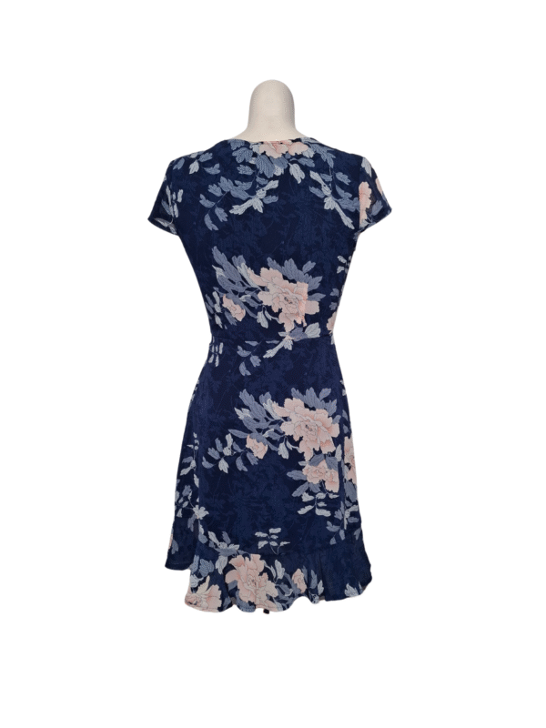 Mėlyna raštuota MONTON suknelė, S