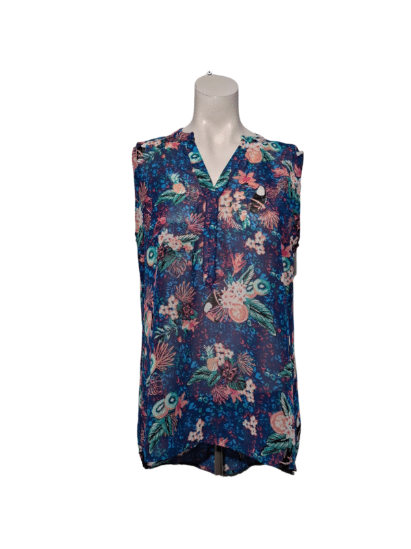 Įvairiaspalvė raštuota palaidinė, M