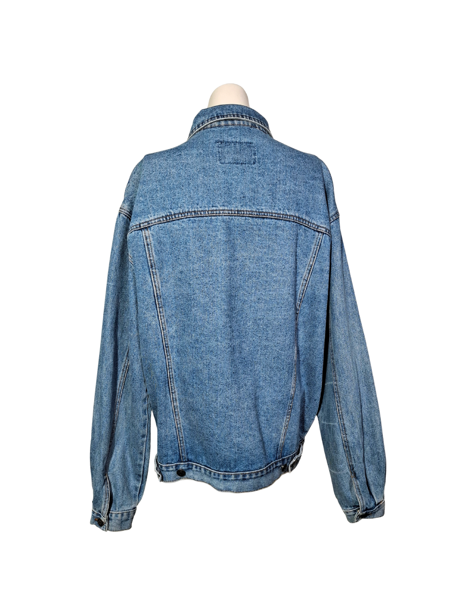 Mėlynas džinsinis M&D švarkas, L