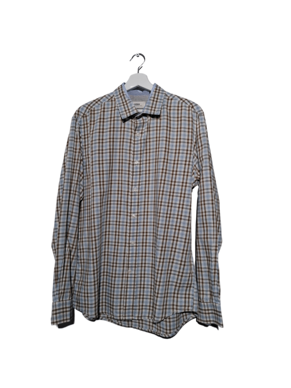 Įvairiaspalviai languoti MEXX marškiniai, XL