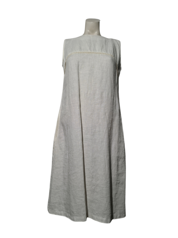 Balta lininė BALTIC LINEN suknelė, NAUJA, S