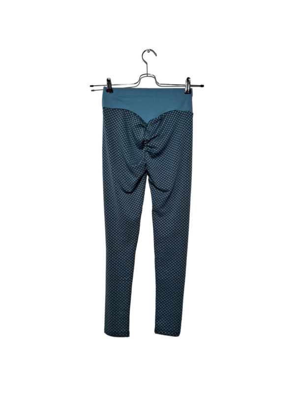 Žalios raštuotos sportinės tamprės, XS