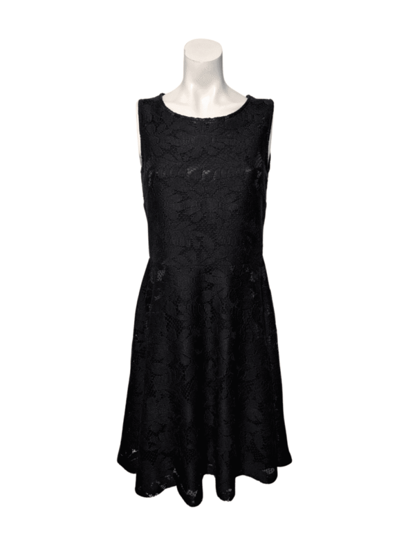 Juoda raštuota YESSICA suknelė, M/L