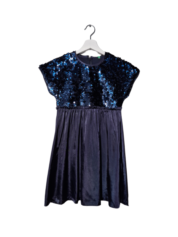 Mėlyna vaikiška UNITED COLORS OF BENETTON suknelė, 8-9 m.