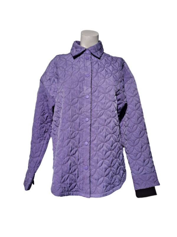 Violetinis raštuotas RESERVED striukė, M