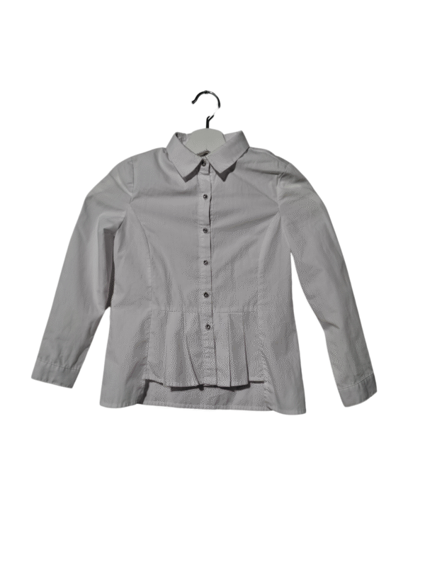 Balti vaikiški marškiniai, 128 cm