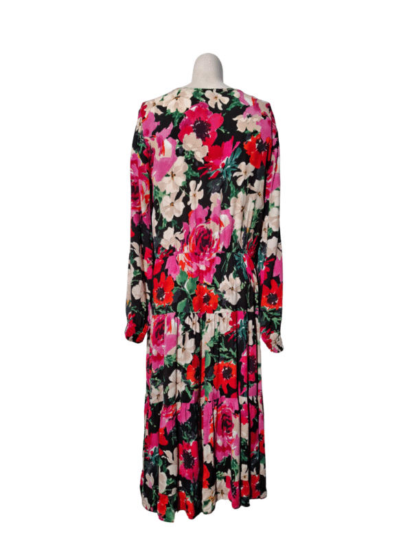 Įvairiaspalvė gėlėta RESERVED suknelė, XL