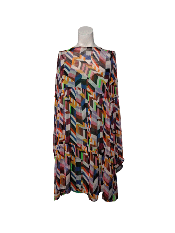 Įvairiaspalvė raštuota CATIUSHA suknelė, S/M