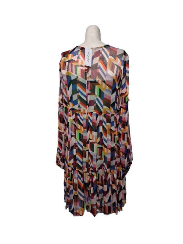 Įvairiaspalvė raštuota CATIUSHA suknelė, S/M