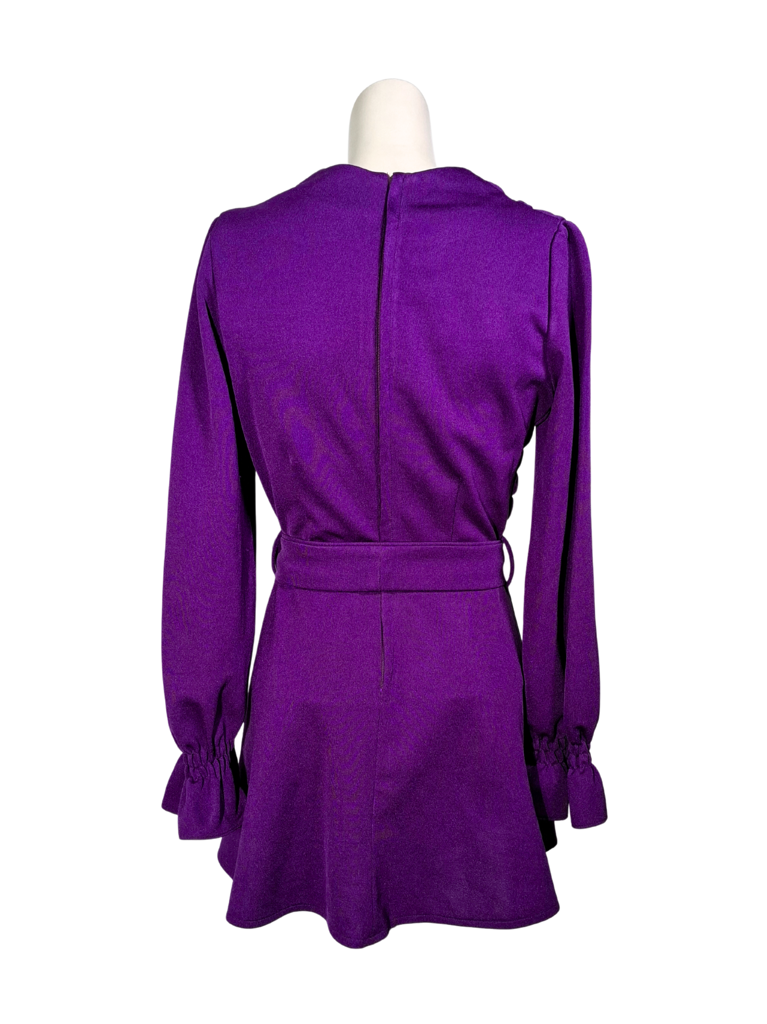 Violetinė CRIMPLENE suknelė, M