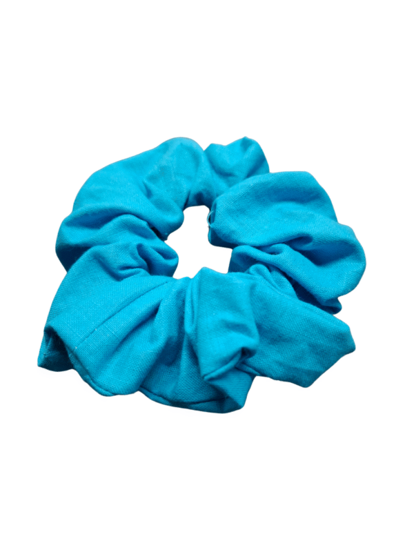 Upcycled by LOOPTEX žydra plaukų gumytė