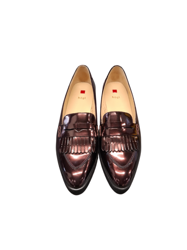 Tamsiai raudoni odiniai HOGL bateliai, 41,5 dydis