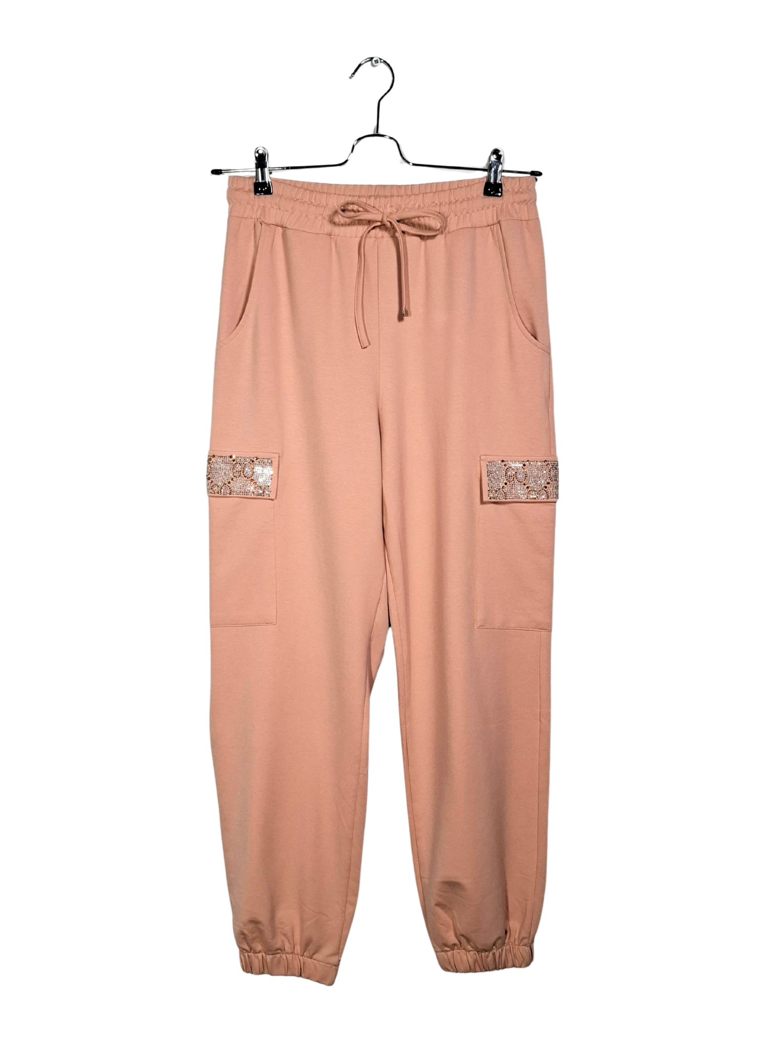 Rožinės SABRA laisvalaikio kelnės, NAUJOS, L/XL