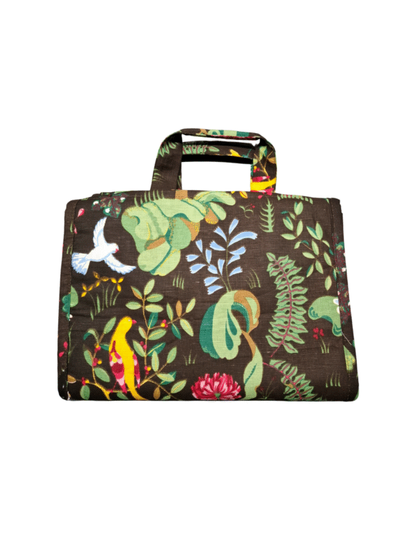 Upcycled by LOOPTEX įvairiaspalvis iškylos krepšys