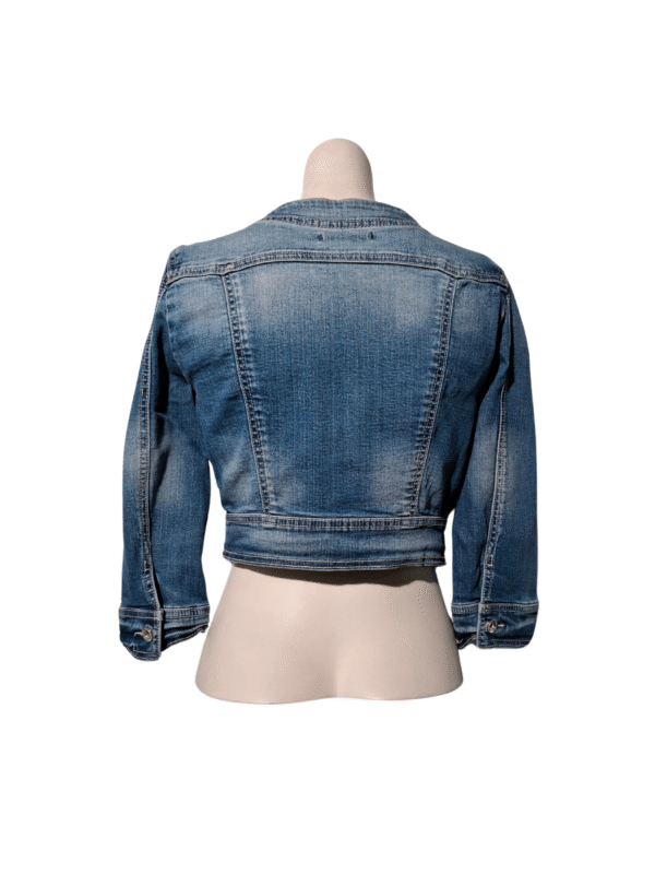 Mėlynas džinsinis STRADIVARIUS švarkas, XS