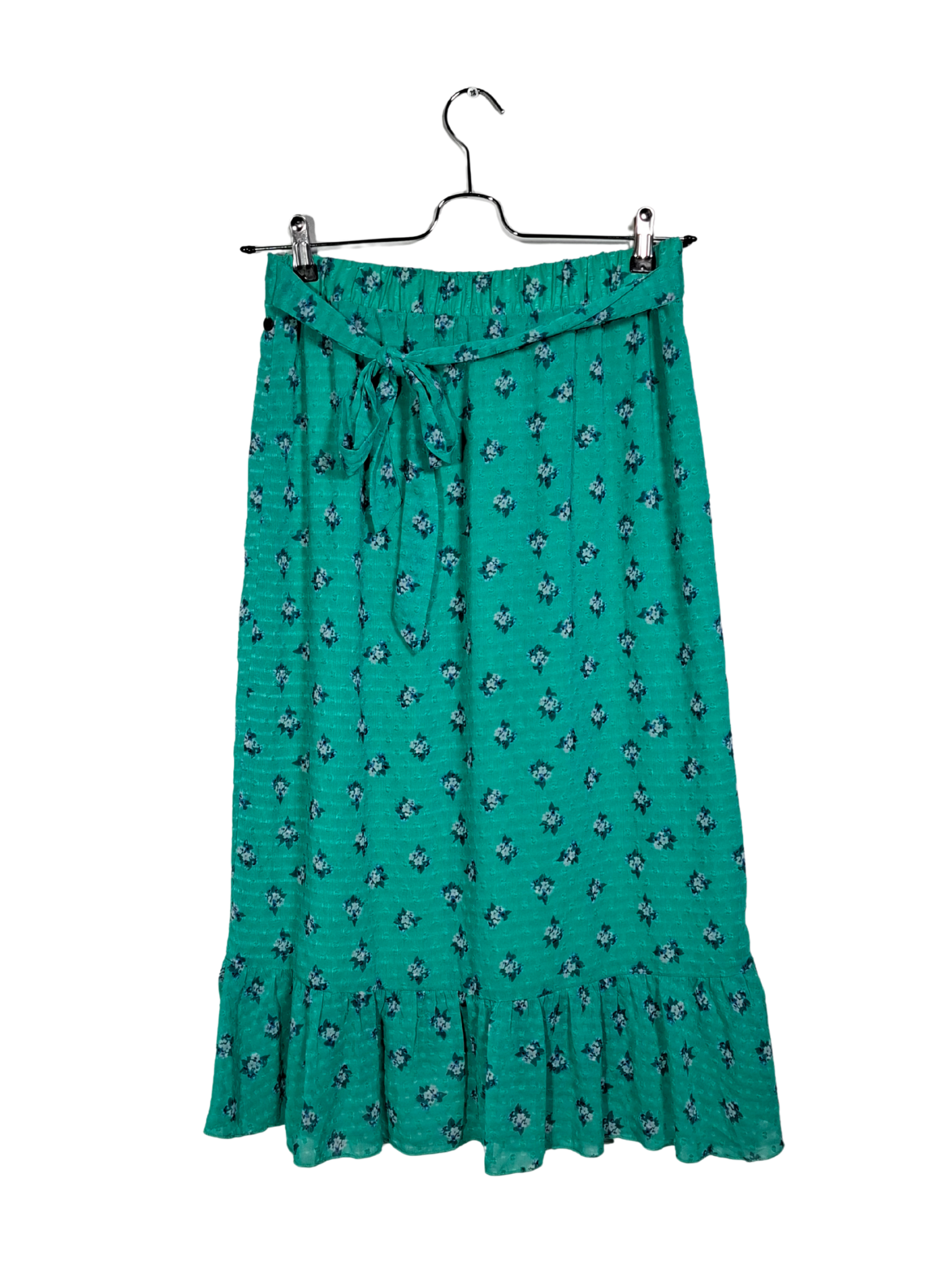 Žalias gėlėtas NUMPH sijonas, M